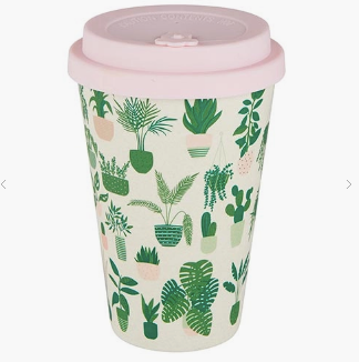 Bamboo Travel Mug - Plants