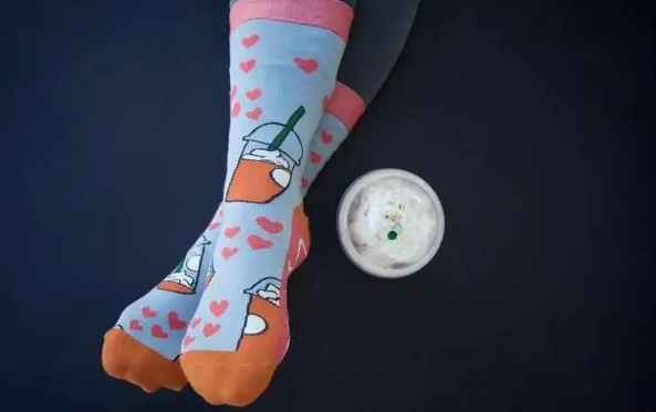Pumpkin Spice Crew Socks