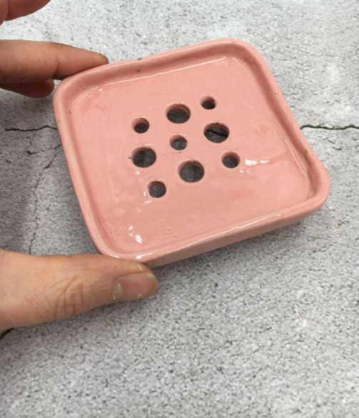 Ceramic Square Soap Dish