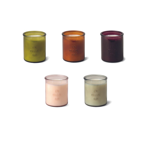 En Plein Air 10 oz Embossed Glass Candle