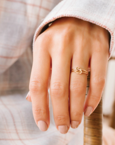 Linked Ring - Mother & Daughter, Size 5