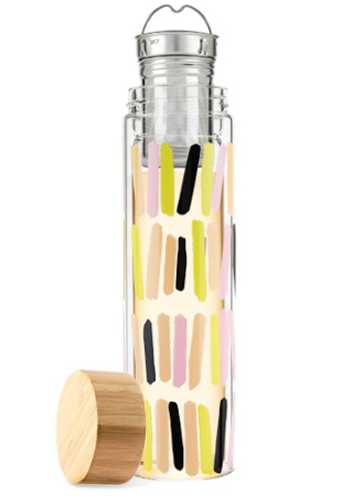Blair Sprinkles Patterned Glass Infuser Travel Mug