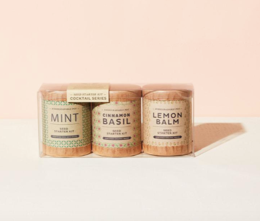 Seed Starter Kit - Cocktail Series