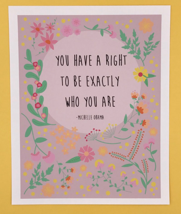 Michelle Obama Quote Print
