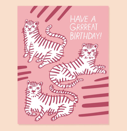 Grrreat Birthday Card