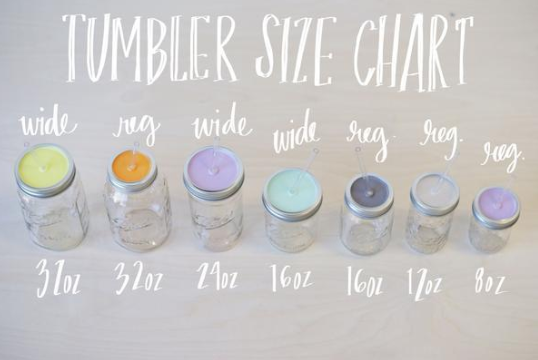 Mason Jar Tumbler - Wide