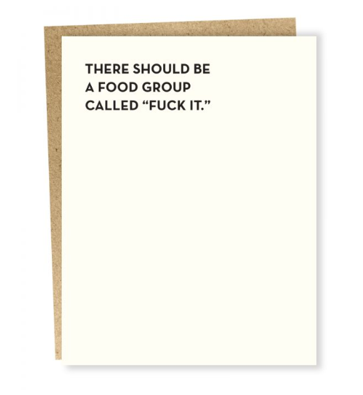 Food Group Card