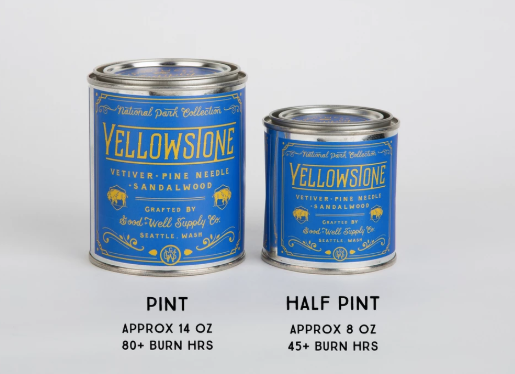 Yellowstone Candle - 14 oz