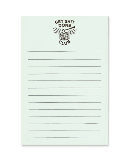 Get Shit Done Notepad