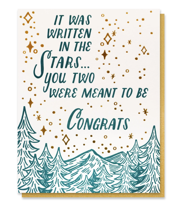 Written In The Stars Card