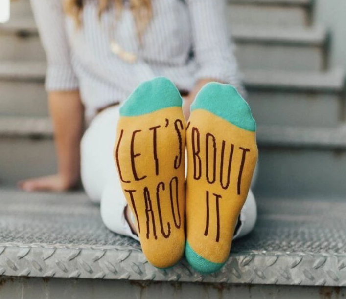 Let's Taco Bout It Shorty Socks