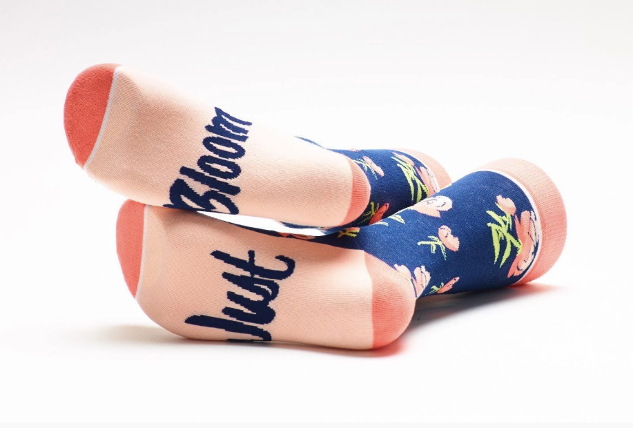 Just Bloom Crew Socks