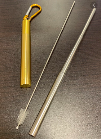 Stainless Steel Telescoping Straw