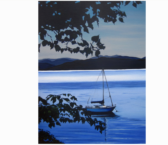 Champlain Blues 8x10 Print