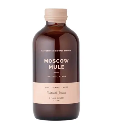Craft Moscow Mule Cocktail Syrup
