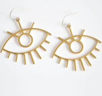 Eyes Dangle Earrings