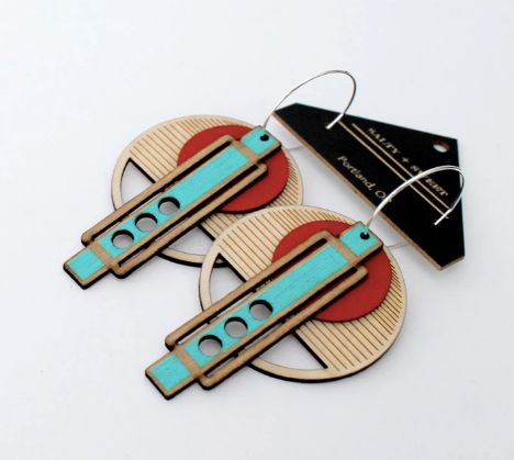 Wright Architectural Earrings