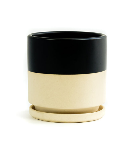 10.25" Cylinder Pot with Water Trays