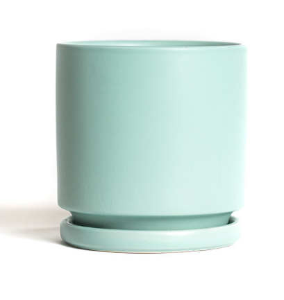 10.25" Cylinder Pot with Water Trays