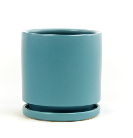 10.25" Cylinder Pot with Water Trays
