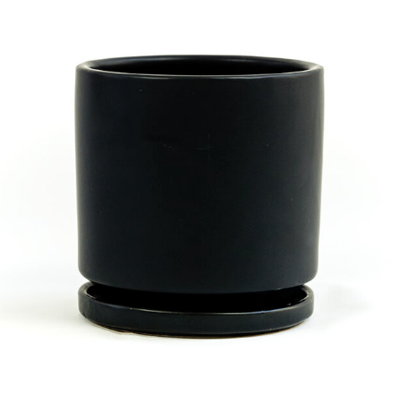10.25" Cylinder Pot with Water Trays