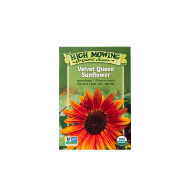 Velvet Queen Sunflower: 1/16 OZ