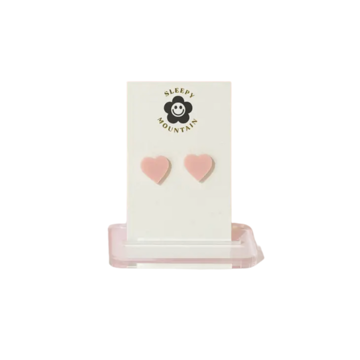Heart Stud Earrings