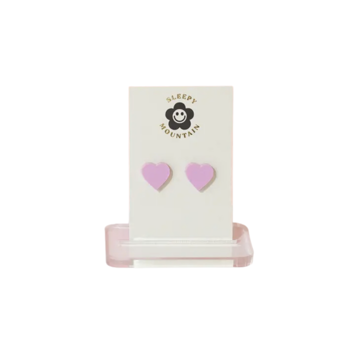 Heart Stud Earrings