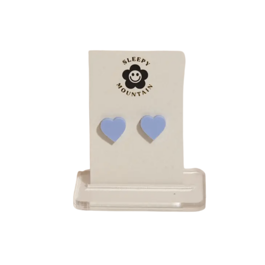 Heart Stud Earrings