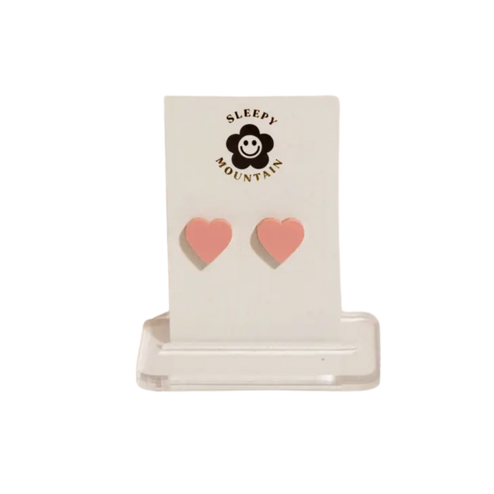 Heart Stud Earrings