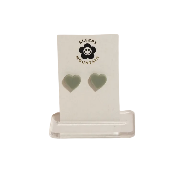 Heart Stud Earrings