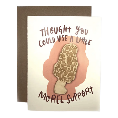 Morel Support Magnet + Card