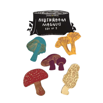 Mushroom Magnets - Set of 5 - Series 1