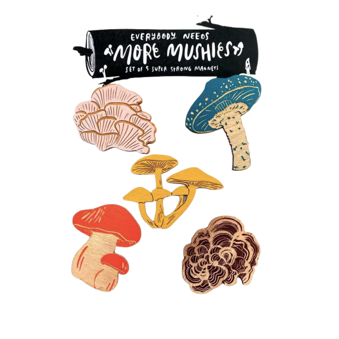 Mushroom Magnets - Set of 5 - Series 2