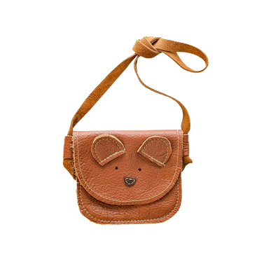 Sienna Bear Critter Leather Purse Toddler & Kids
