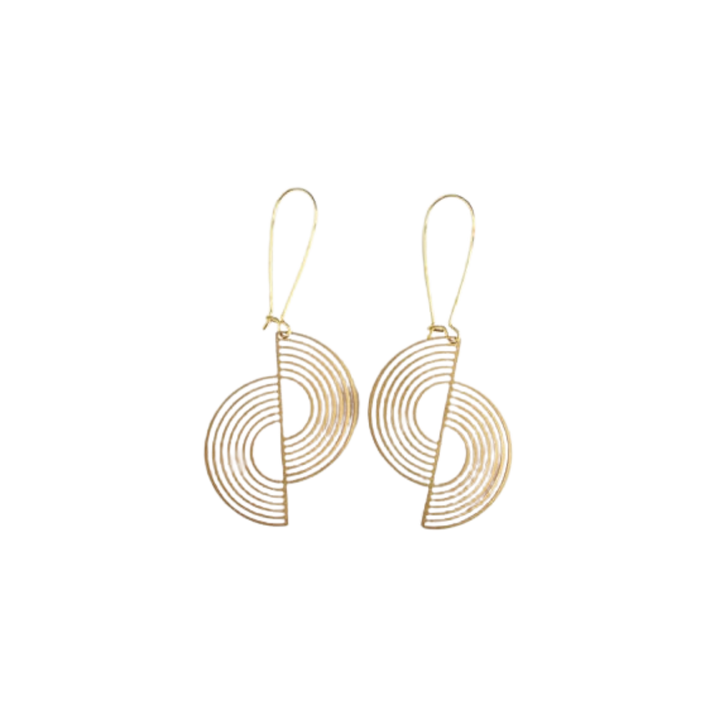 Split Circle Earrings