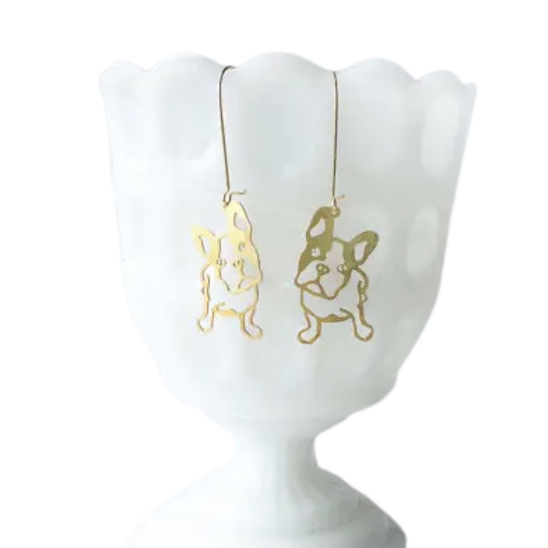 French Bulldog Earrings