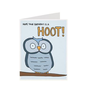 Hope Your Birthday is a Hoot! Greeting Card