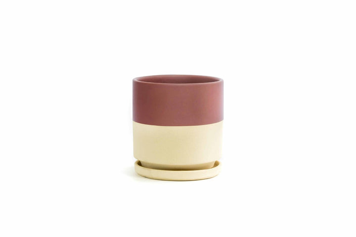 10.25" Cylinder Pot with Water Trays