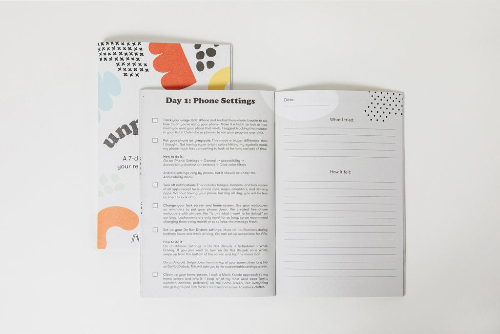 Unplugged: A Workbook to Reset Your Relationship with Screens
