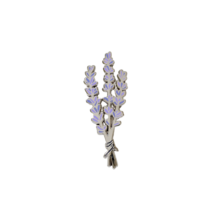 Lavender Enamel Pin