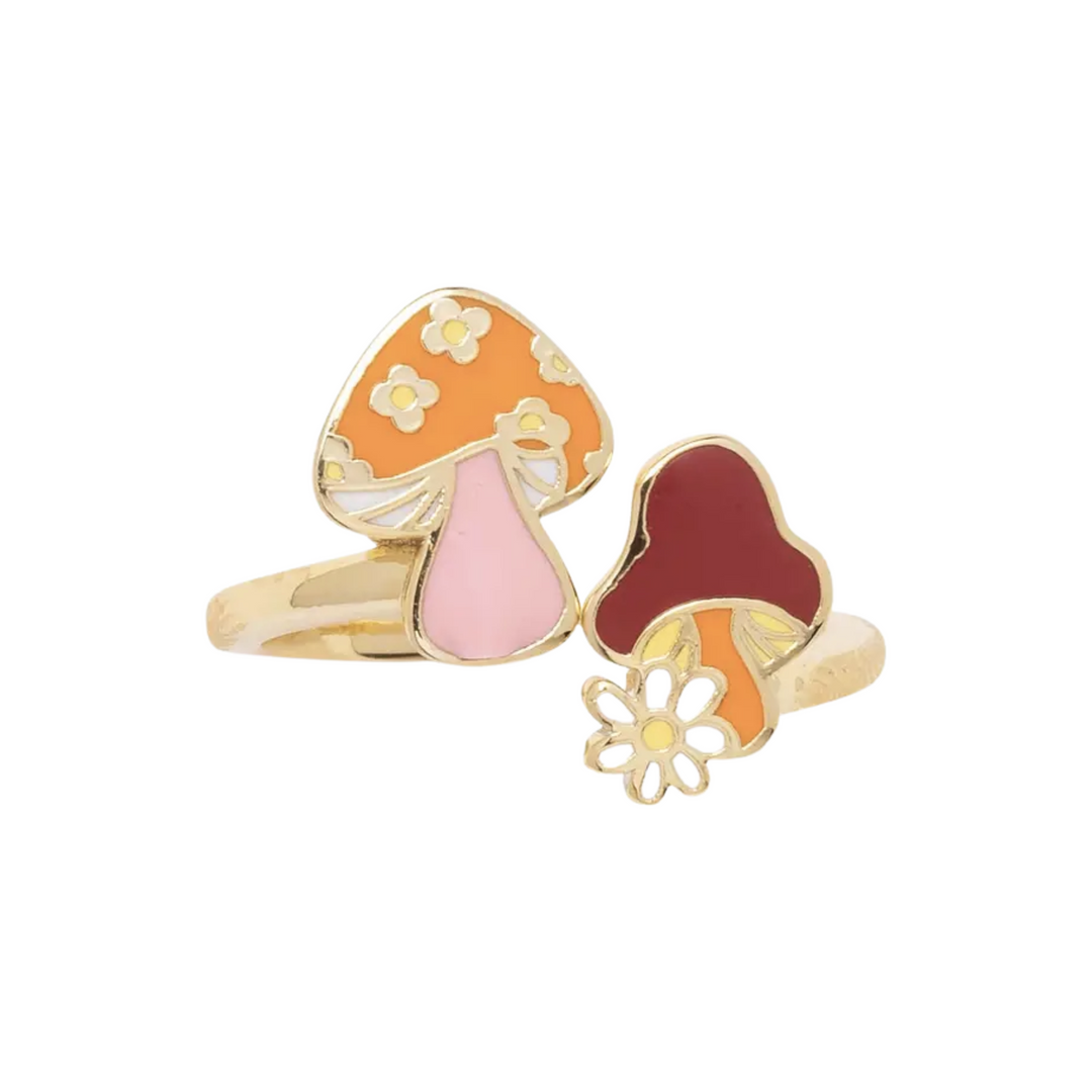 Adjustable Ring - Magic Mushrooms