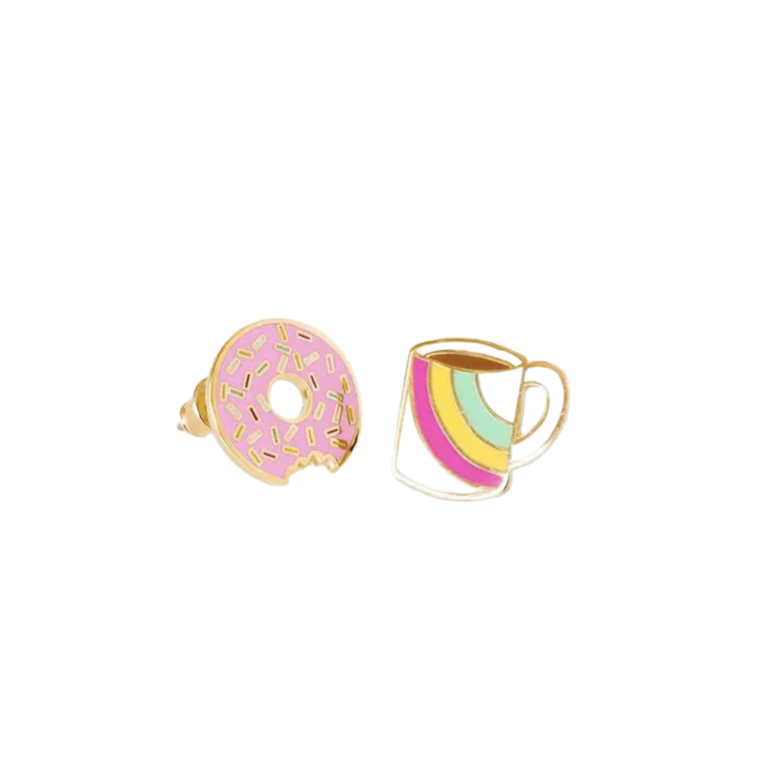 Coffee & Donut Earrings