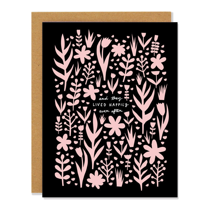 Wedding Flower Card