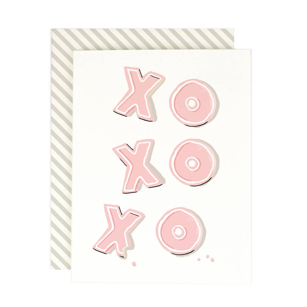 XO Cookies Greeting Card