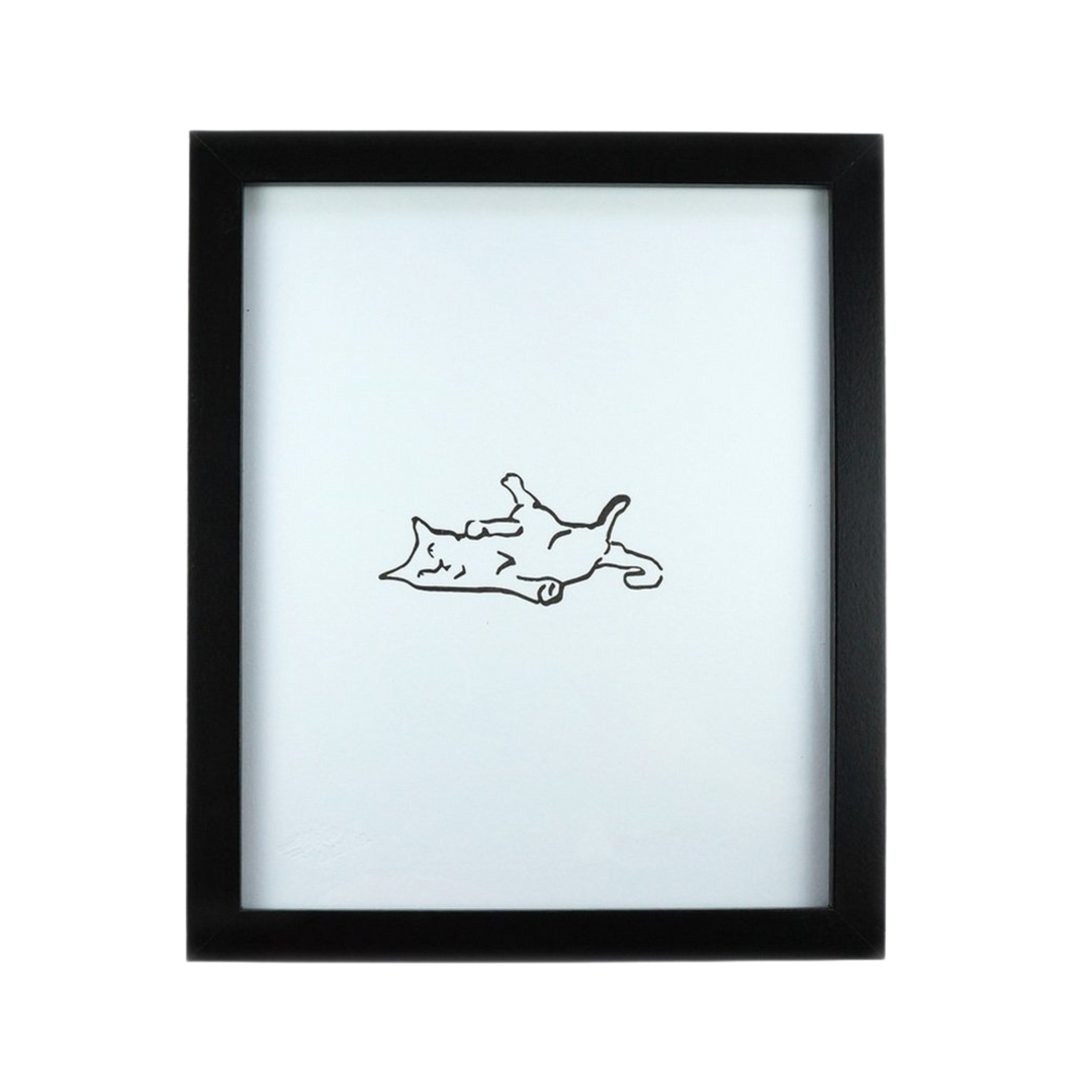 Lounge Cat Print