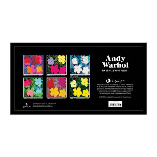 Andy Warhol Wooden Puzzle Set