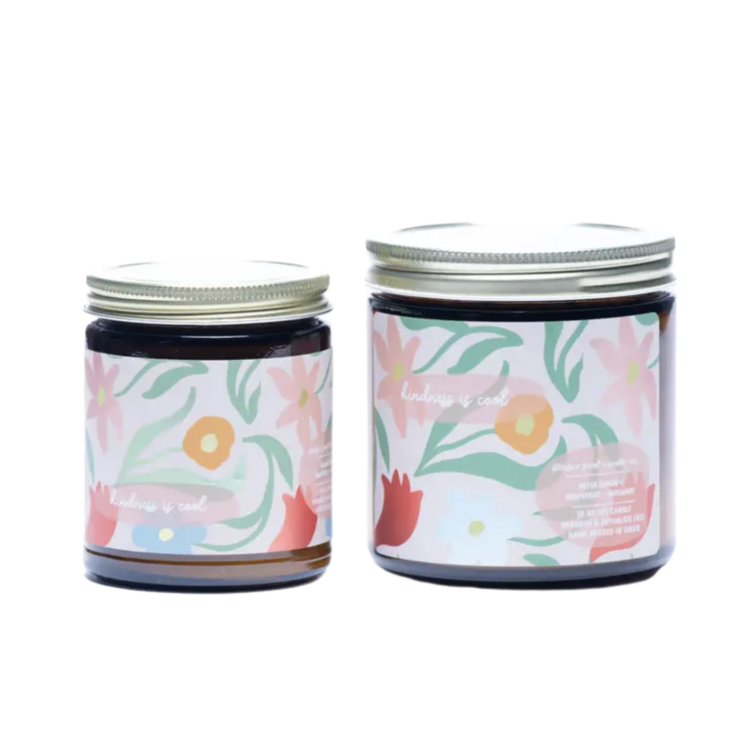 KINDNESS IS COOL - Spring Renewal Collection - Non Toxic Soy Candle