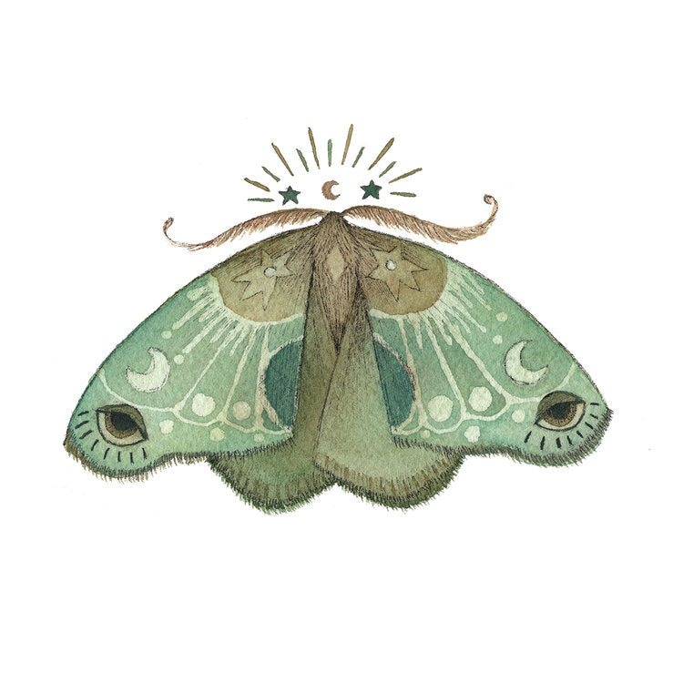 Astral Moth - Art Print