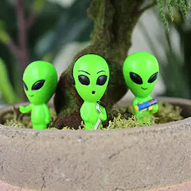 Glow in the Dark Alien Plant Markers